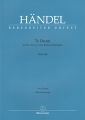 Te Deum for the Victory at the Battle of Dettingen HWV 283