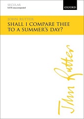 Shall I compare thee to a summer's day?