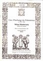 Missa Montovana (Missa sine nomine) [SSAA]