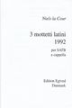 3 Mottetti Latini 1992