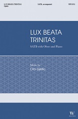 Lux Beata Trinitas [SATB]
