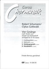 Mondnacht / Waldesgesprach. Vocal transcription(Mondnacht)