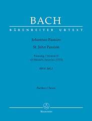 Johannes-Passion BWV245 (1725/2)