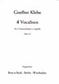 4 Vocalisen Op.41