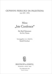 Missa Iste Confessor