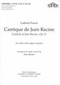 Cantique de Jean Racine