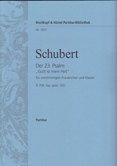 Psalm 23 Op.132 [Vocal score]