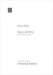Nunc dimittis [SATB]