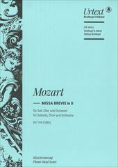 Missa brevis in D K194