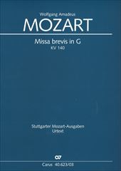 Missa brevis in G K140