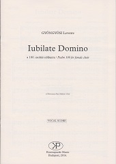 Iubilate Domino (Psalm 100)[SSA]