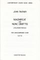 Magnificat and Nunc Dimittis