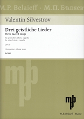 Drei geistliche Lieder (Three Sacred Songs)