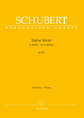 Stabat Mater in g  D 175 [Full Score]