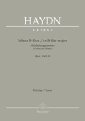 Missa B-Dur (Schopfungsmesse) Hob.XXII:13 [Full Score]