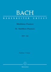 Matthaus-Passion BWV244 [PaperbackFull Score]