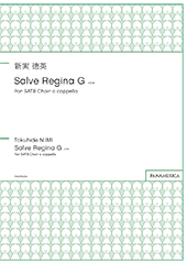 Salve Regina G for SATB Choir a cappella