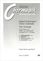 Fruhlingsfahrt / Wehmut. Vocal transcription by Clytus Gottwald