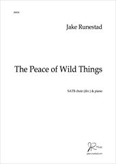 The Peace of Wild Things [SATB]
