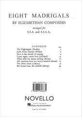 8 Madrigals by Elizabethan Composers