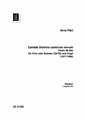 Cantate Domino Canticum Novum