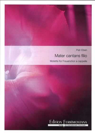 Mater cantans filio