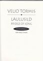 Laulusild (Bridge of Song) [TTBB]