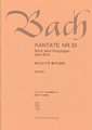 Kantate 39 Brich dem Hungrigen dein Brot