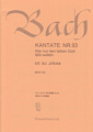 Kantate 93 Wer nur den lieben Gott lasst walten