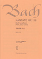 Kantate 116 Du Friedefurst, Herr Jesu Christ