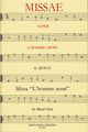Missae super L'homme arme [SATB]
