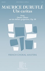 Ubi caritas (from 4 Motets Op.10) [SATB]